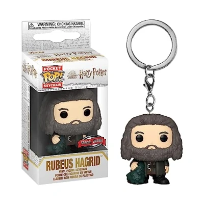 Afbeelding van Funko Pocket Pop! Sleutelhanger: Harry Potter Holiday Hagrid