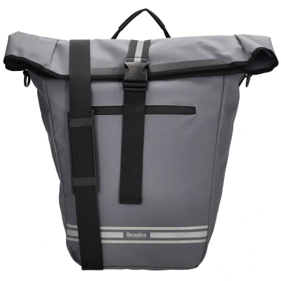Afbeelding van Beagles Bicycle Originals Fietstas Schoudertas Schouderband Waterafstotend Laptop 15.6 Inch Grijs