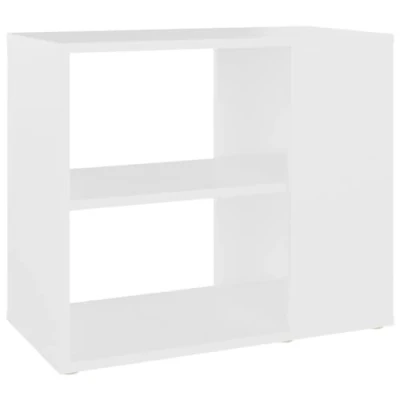 Afbeelding van Bijzetkast 60x30x50 cm bewerkt hout wit