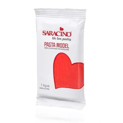 Afbeelding van Saracino Modelling Paste Rood 1kg
