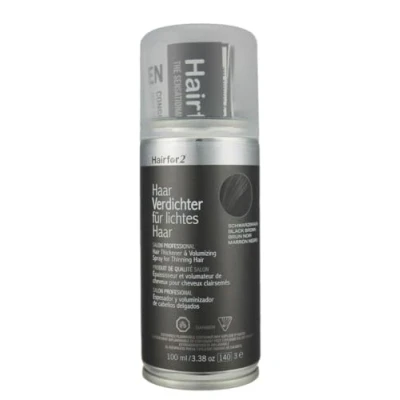 Afbeelding van Hairfor2 Colorspray 100 ml Zwartbruin