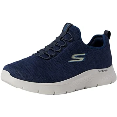 Afbeelding van Skechers 216484 Gylm, herensneakers, Marineblauwe textielrand