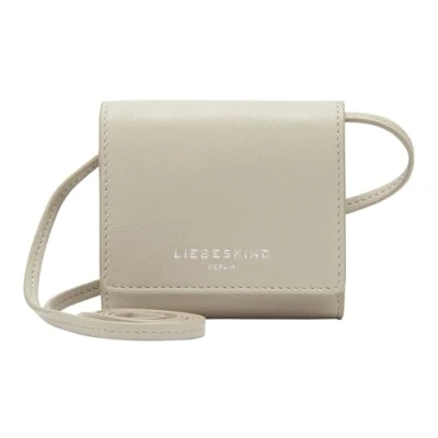 Afbeelding van LIEBESKIND BERLIN Leren Portemonnee Ada Wallet Milk Beige