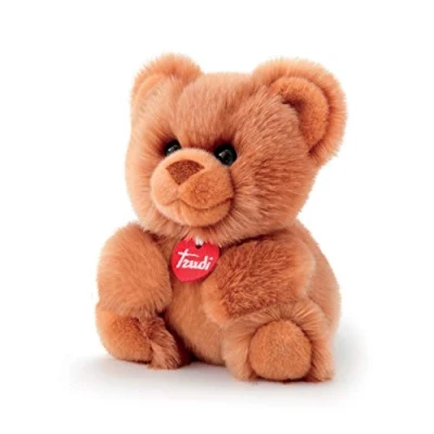 Afbeelding van Trudi Fluffy knuffel Beer 19 cm Hoge kwaliteit pluche Knuffelbeer voor jongens en meisjes Bruin 16x19x13 maat S