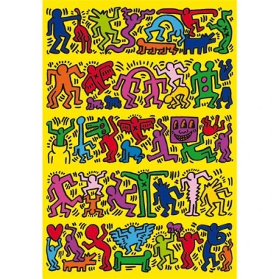 Afbeelding van Clementoni Puzzel 1000 Stukjes Keith Haring, Voor Volwassenen en Kinderen, 14 99 jaar, 39755