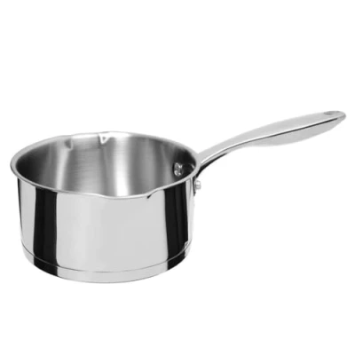 Afbeelding van 5Five Steelpan/sauspan Alle kookplaten geschikt zilver D16 cm