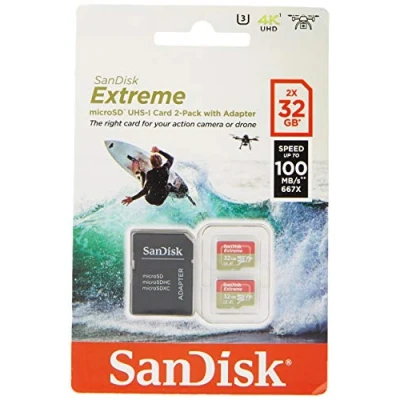 Image de SanDisk Extreme carte mémoire flash 32 Go microSDHC UHS I