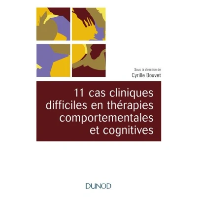 Image de 11 cas cliniques difficiles en thérapies comportementales et cognitives (TCC)