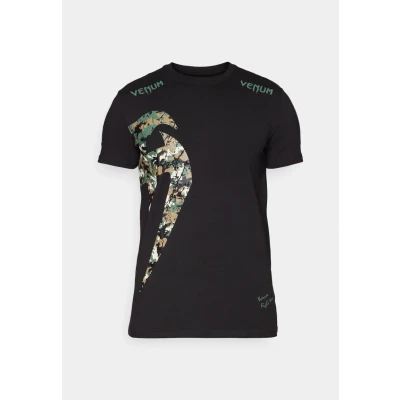 Afbeelding van Venum Original Giant Tshirt print, Heren, Maat: Large, Black/forest