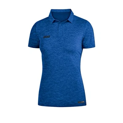 Afbeelding van JAKO Polo Premium Basics Royal gemeleerd