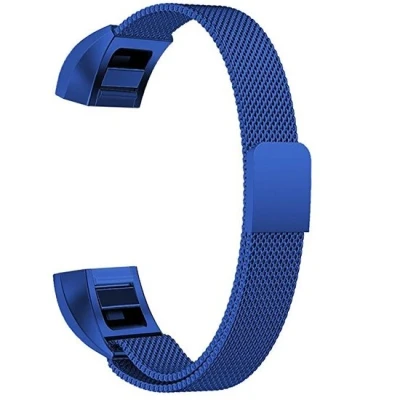Afbeelding van FitBit Alta HR Milanese bandje Maat: Small Blauw