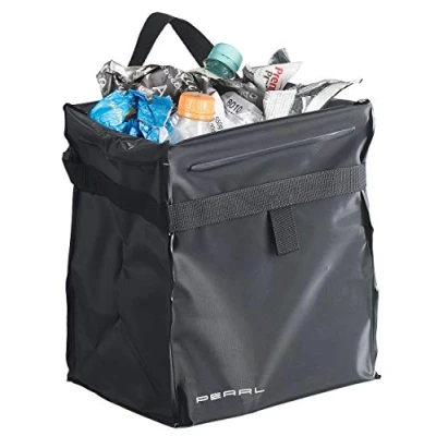 Afbeelding van PEARL Auto afvalemmer: opvouwbare afvalemmer voor camping en auto, 10 liter (opvouwbare afvalemmer, campingvuilnisemmer)