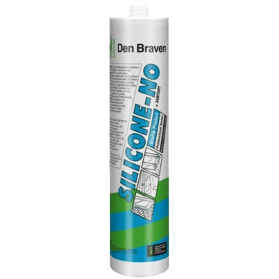 Afbeelding van Den Braven Zwaluw siliconenkit NO + sanitary grijs inhoud 310