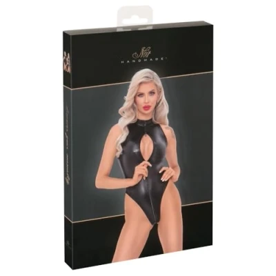 Afbeelding van Noir Handmade Body Slangenleer Look Zwart
