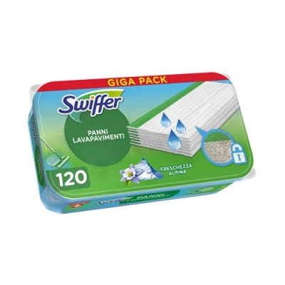 Afbeelding van 6x Swiffer Vochtige Vloerdoekjes Ochtend Fris Geur 20 stuks
