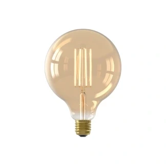 Afbeelding van LED lamp E27 Globe Calex (4.5W, 470lm, 2100K, Dimbaar, Goud)