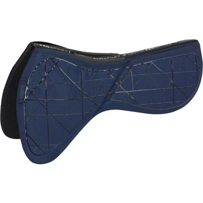 Afbeelding van LeMieux Zadel Onderlegger Matrix Dressuur Blauw L