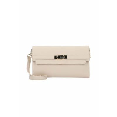 Afbeelding van VALENTINO schoudertas koppeling Fae Re Pochette Bag Ecru beige