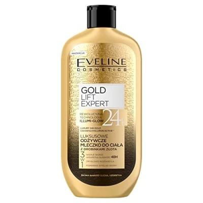 Afbeelding van Eveline LUXURY Gold &amp; Caviar Lichaamsbalsem met 24 karaat goudstof, 350 ml