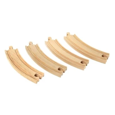 Afbeelding van BRIO Lange gebogen rails 33342
