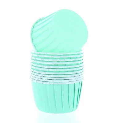 Afbeelding van Culpitt Cupcake Cups Aqua 50mm 12st.