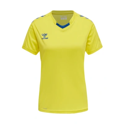 Afbeelding van Hummel Tshirt print, Dames, Maat: 44, Neon yellow