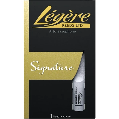Afbeelding van Legere Signature Alt Sax 3 1/2 Kunststoffblatt Riet voor altsaxofoon