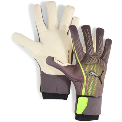 Afbeelding van Puma Ultra Ultimate Hybrid Matte Aged Yellow Alert Keepershandschoenen Maat 8.5