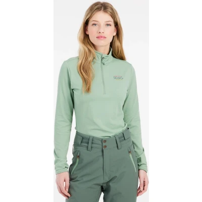 Afbeelding van Protest Lunar Longsleeve, Dames, Maat: XL, Green baygreen