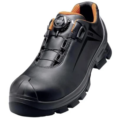 Afbeelding van uvex 6531 6531241 Lage veiligheidsschoenen S3 Schoenmaat (EU): 41 Zwart/oranje 1 paar