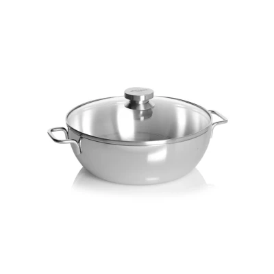 Afbeelding van Demeyere Apollo Sudderpan met glazen deksel 28cm