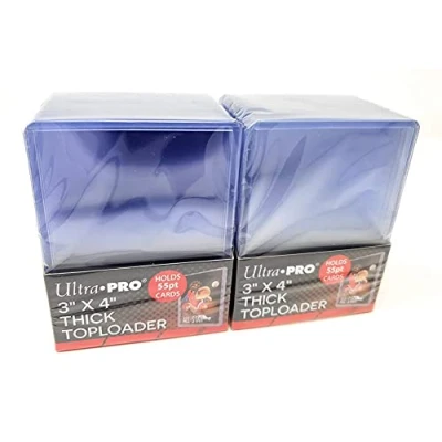 Afbeelding van Ultra Pro 81181 3 x 10,2 cm Toploaders dik helder kaartspel (25 stuks)
