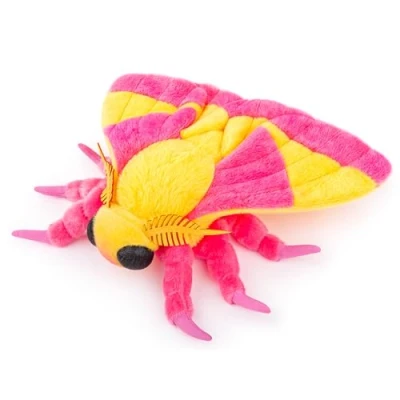 Afbeelding van lilizzhoumax pluche vlinder, 27 cm, schattige knaagdiervulpoppen, pluche, zachte vulling, speelgoed voor wilde dieren