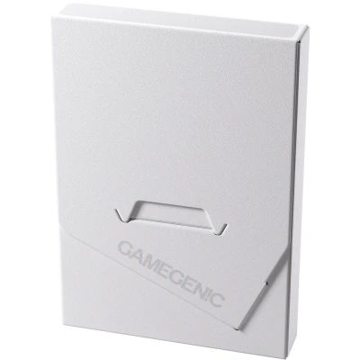 Afbeelding van Gamegenic Cube Pocket 15+ Deck Box Slanke kaarthouder voor kubustekening en kaartbescherming, modulair systeem, perfect JCC, LCG, bordspellen RPG, kleur wit, gemaakt