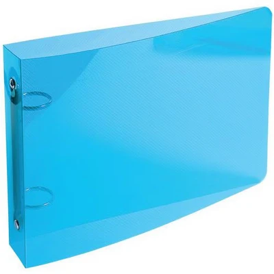 Image de Classeur pour fiches bristol 125x200 2 anneaux 25mm pp