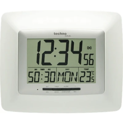 Afbeelding van WS 8100 draadloze wandklok