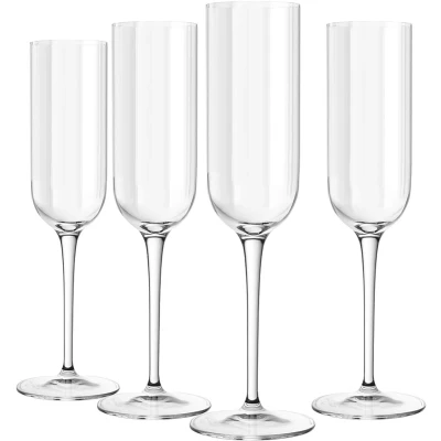 Afbeelding van Luigi Bormioli Mixology Jazz Champagneglazen 21 Cl Set Van 6 Transparant