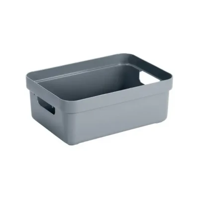 Afbeelding van Sunware Sigma home opbergbox 9L blauw 35 x 24,6 12,2 cm