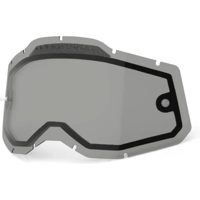 Afbeelding van 100% Racecraft 2/Accuri 2/Strata 2 Goggles Replacement Lens Vented Dual Pane Smoke