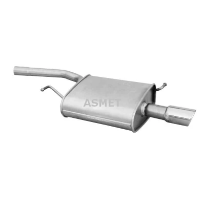 Afbeelding van ASMET 06.016 Einddemper AUDI: A4 B6 Avant