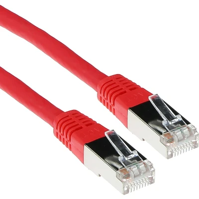 Afbeelding van ACT FB9502 LSZH SFTP CAT6 Patchkabel Rood 2 meter