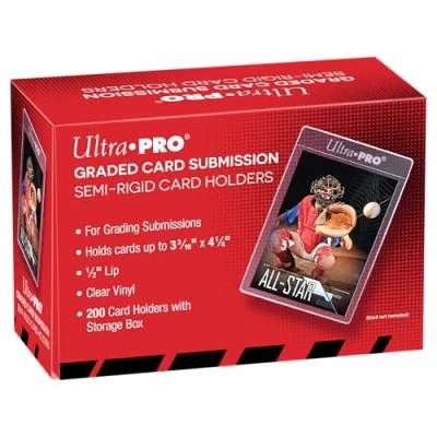 Afbeelding van Ultra Pro Semi Rigid 1/2 Lip Tall Sleeves 200ct EN