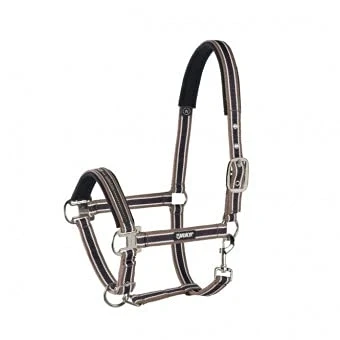 Image de Eskadron Licol Pin Buckle Noisette/Crème/Marron foncé Poney