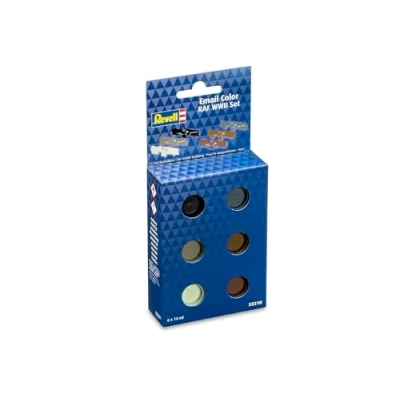 Afbeelding van Revell 32210 Verfkleuren voor RAF WWII Vliegtuigen 6x14ml Enamel set Verf