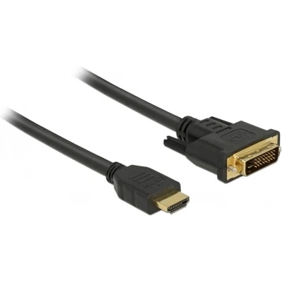 Afbeelding van Premium DVI D Dual Link HDMI kabel / zwart 1 meter