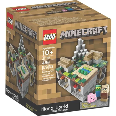 Afbeelding van LEGO Minecraft Micro World The Village 21105