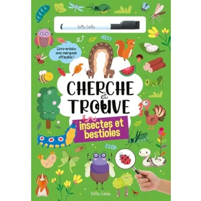 Afbeelding van LES INSECTES ET BESTIOLES CHERCHE TROUVE (+ 1 CRAYON)
