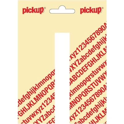 Afbeelding van Plakletter Nobel Sticker witte letter I Pickup