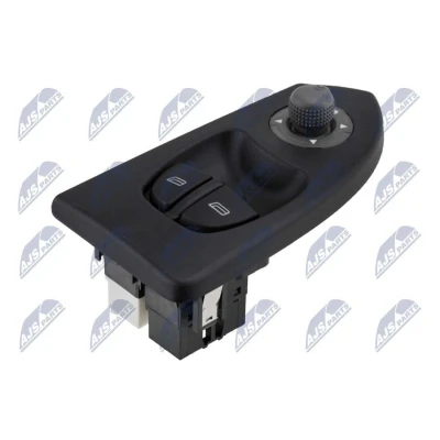 Afbeelding van NTY EWS FT 019 Schakelaar, raamopener Links voor FIAT: Ducato II Van, Platform/Chassis, Minibus, PEUGEOT: Boxer Minibus