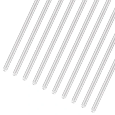 Afbeelding van LAVMHAB 10 stuks 6063 aluminium ronde staven 4 mm x 200 voor doe het zelf modellen